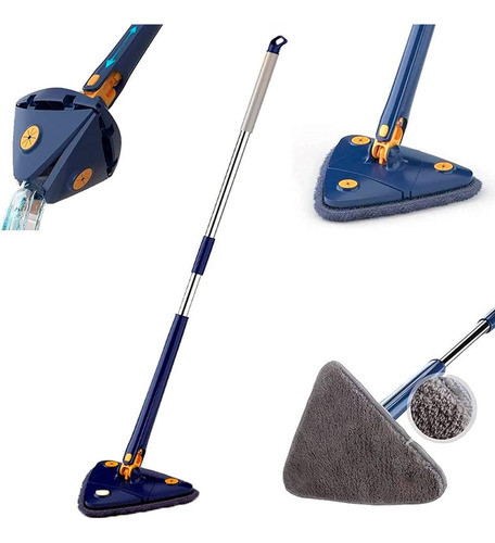 Mop Triangular Com Capacidade De Limpeza 360 Para Todo Lar 0