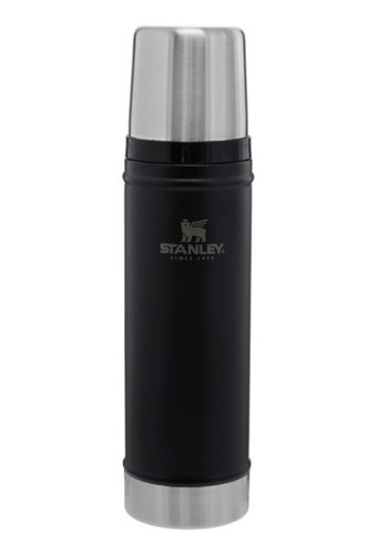 Termo Stanley Classic Negro 591ml Tapón Cebador 0