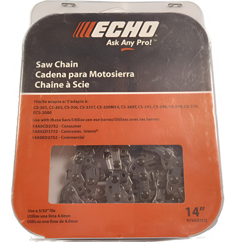 Cadena De Motosierra Echo 14  Original 0