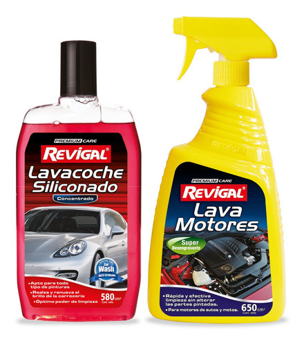 Shampoo Siliconado Ph Neutro Y Lava Motores  Revigal 0