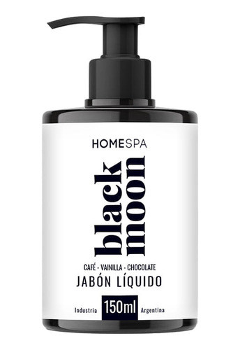 Jabón Líquido Home Spa Blackmoon X 150 Ml 0