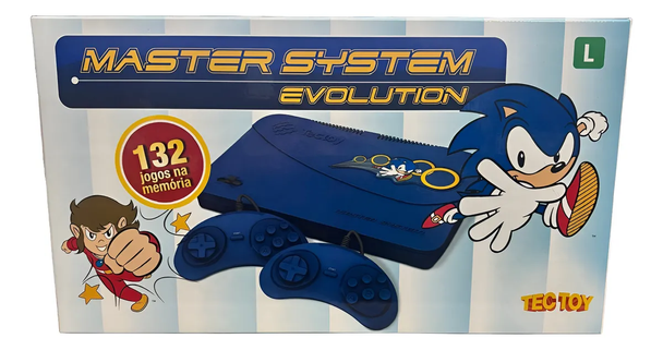 Master System Evolution by Tectoy – Console with 132 Built-in Games (Like New in Open Box) – Collector’s Item
