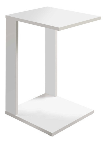 Mesa Pequena Apoio Lateral Ao Sofá Sofisticada Branco 0