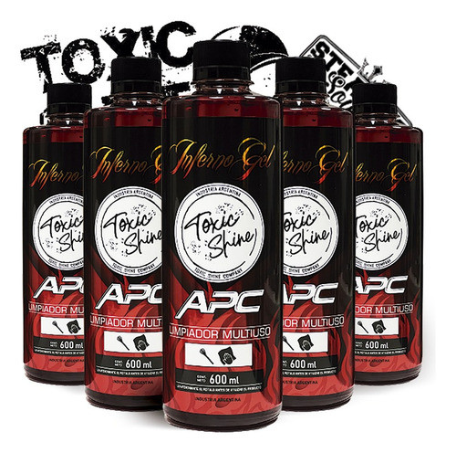 Toxic Shine | Inferno Gel | Apc | Limpiador Multiproposito 0