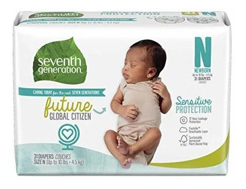 Pañales Para Bebés De Séptima Generación, Protección Se 0