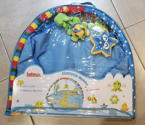 Juegos Para Bebes. Gimnasio Bebesit Marino. Impecable!!! 0
