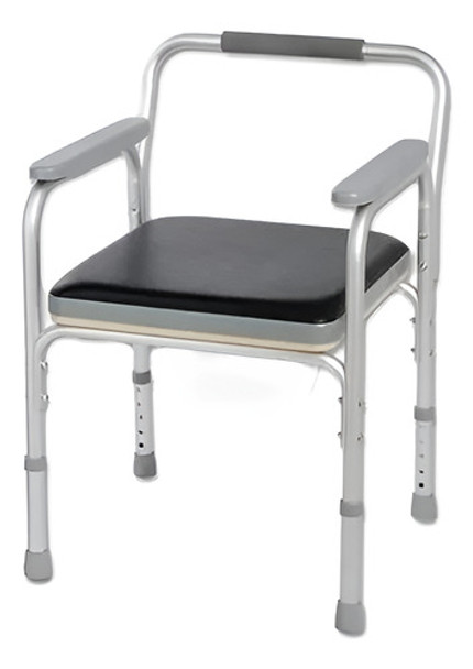 Silla De Baño Elevador De Inodoro Portátil 3en1 Aluminio 0