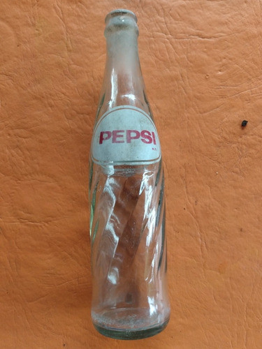 Antigua Botella Pepsi-cola. Vidrio, 284cm3 De Bar. 0
