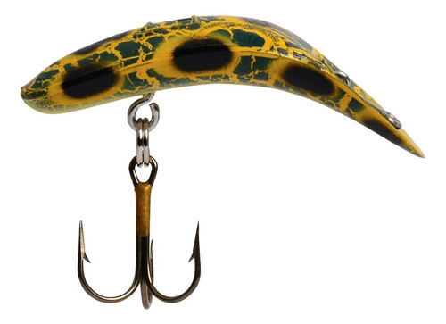 Yakima Bait Flatfish F-3 Plugue De Alta Ação, 1 Sapo 0