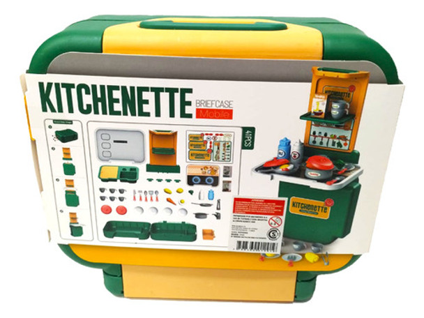 Valija Set Juego De Cocina Kitchenette 0