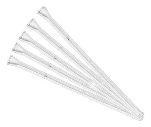 Kit 5 Piteiras De Vidro Extra Longa 4mm - Da Mata 0