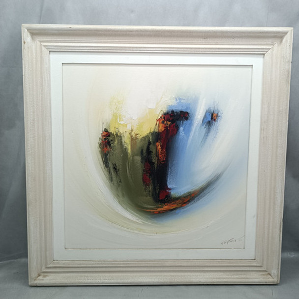 Quadro Decorativo Óleo Sobre Tela - Vida Abstrata 0