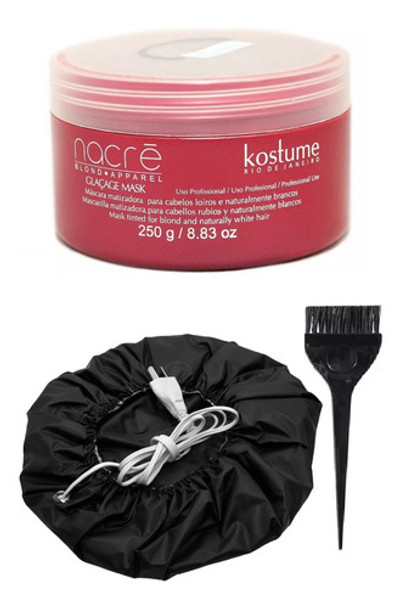 Mascara Nacre Glacage Antiamarillo Kostume+gorro Elec+pincel 0