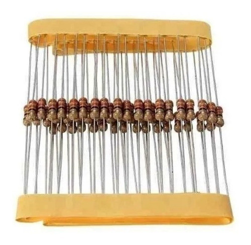 50 X Resistencia 1/4 5% Carbon 470 Ohm 0