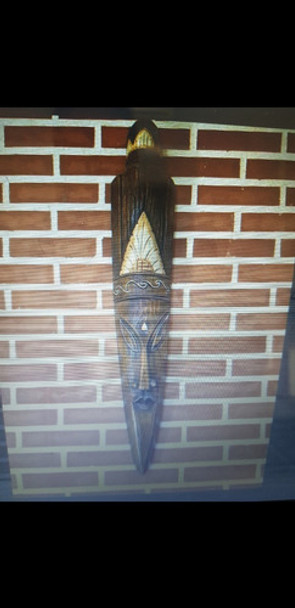 Máscara De Madera Indonesia 0