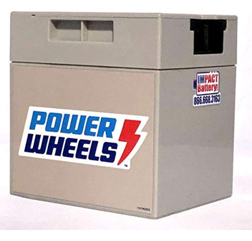 Batería De 12 Voltios Para Juguetes De La Marca Power Wheels 0