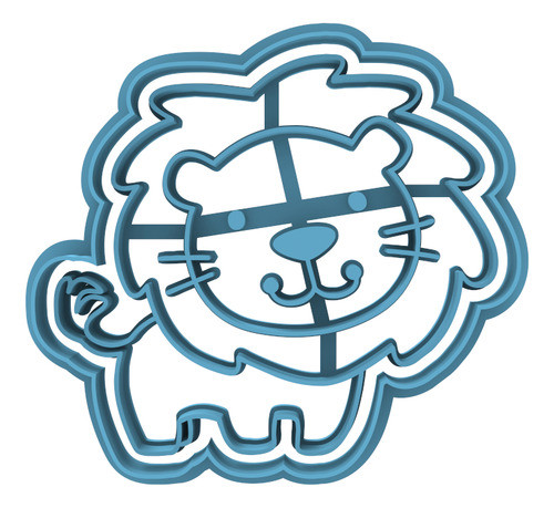 172 León Entero Cortante Para Galletas 0