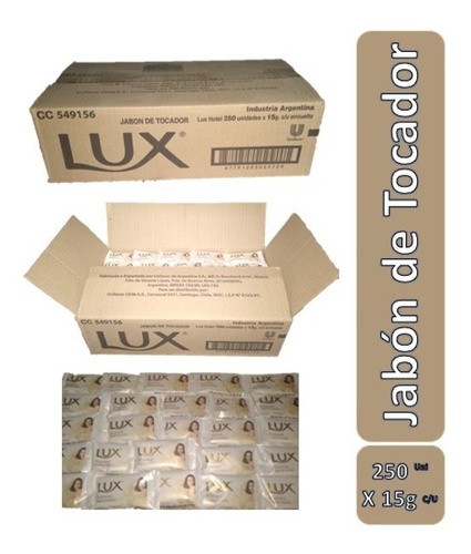 Caja Jabon Lux Flow Pack 250 X 15 Grs. 0