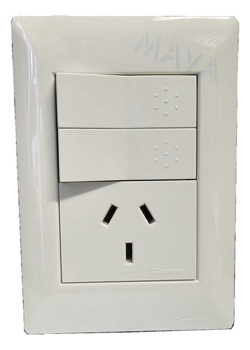 Llave Cambre Siglo Xxii 22 Tecla + Combinacion Y Toma Tapa 0