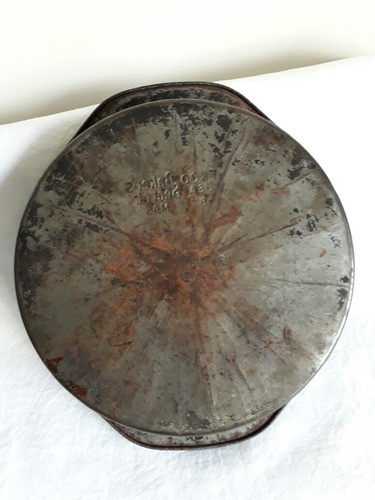 Tartera Pizzera Antigua Rústico Adorno Industrial Colección 0