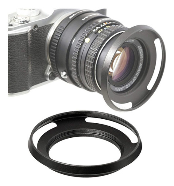 Parasol Lente 49mm Fotasy Para Leica Canon Nikon Y Mas 0