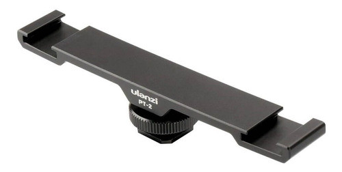 Suporte Extensor Duplo Adaptador Sapata Para Flash Microfone 0