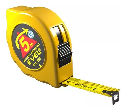 Cinta Metrica Evel De 5 Mt Articulo 505 Retroblock 0