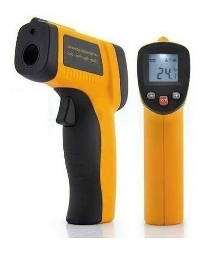 Termometro Pistola Laser Medidor Ambiente Frio Quente 0