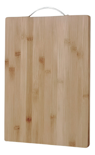 Tabla De Bambu Grande 69x43cm Cocina Camping 0