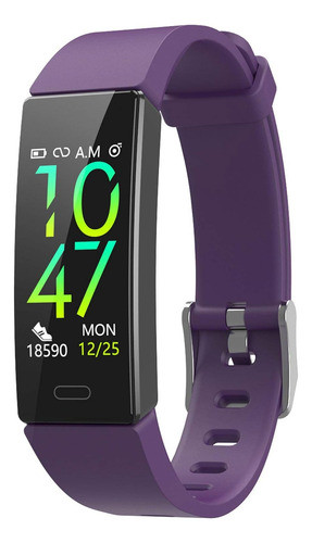 Reloj De Actividad Resistente Al Agua, 245 Cm, Morado 0