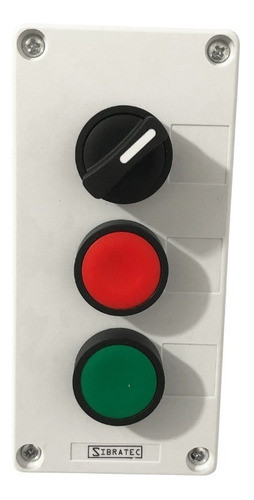 Botoeira Chave Seletora 2 Posições Botão Liga E Desliga 0