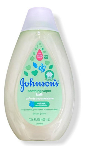 Vapor Descongestionante Para Banho Johnsons Líquido 400ml 0