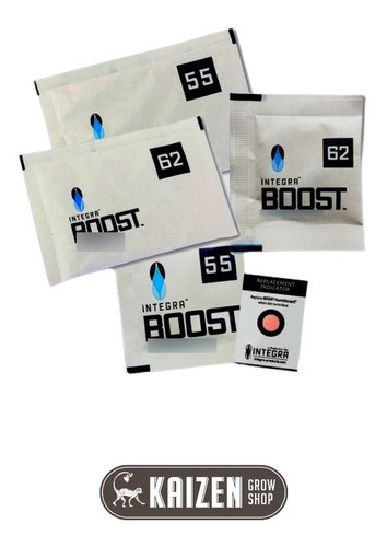 Pack X5 Integra Boost 62 4gr Regulador De Humedad 0