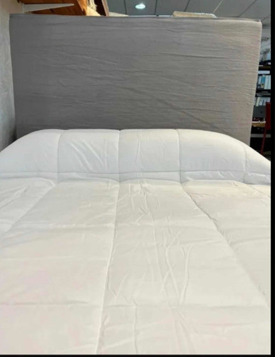 Funda Respaldo De Sommier Confeccionada En Tusor 0