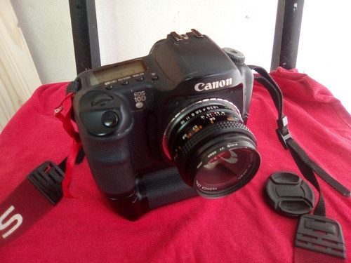 Lente Canon Yashica Con Adaptador,50mm1.9.filtro Uv,tapa . 0