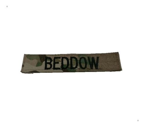 Patch Tarja Multicam Nome: Beddow 0