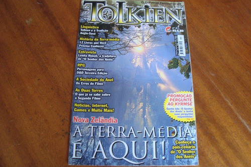 Revista Universo Fantastico De Tolkien 4 / Terra Media Aqui 0