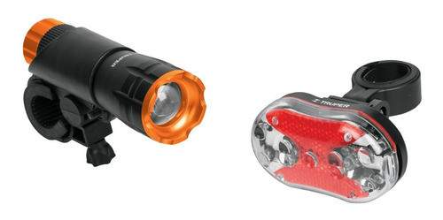 Kit Linterna P/bicicleta Delantera/trasera Truper 16798 Stg 0