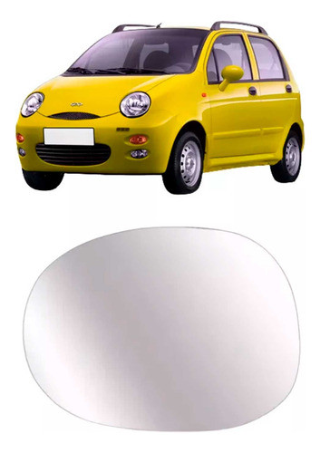 Vidrio De Espejo Chery Qq 2008 A 2016 Plano Izqu. 0
