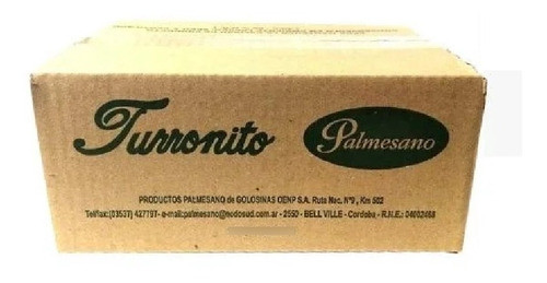 Turronito Palmesano Caja X 60 0