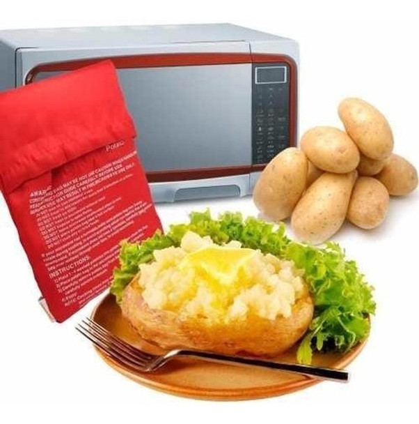 Saco Para Assar Batatas 4min No Microondas Potato Express 0
