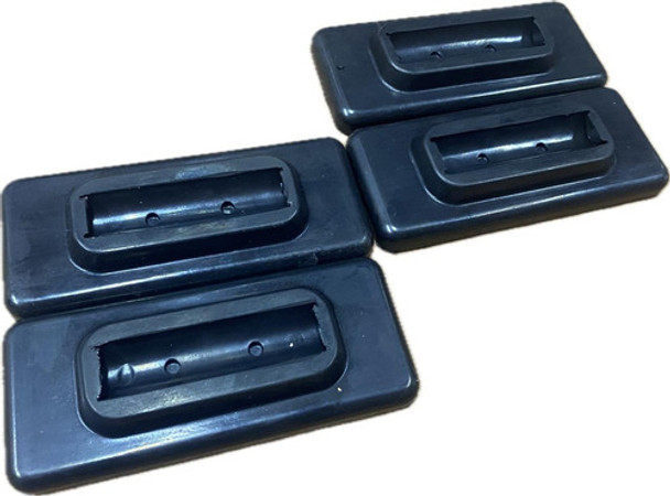 4 Soportes De Goma Bracco Para Barras Porta Equipajes 0