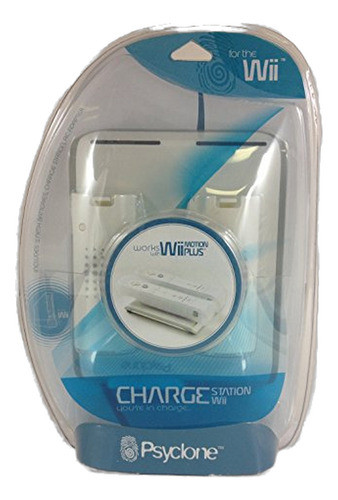 Wii Psyclone Estación De Carga Con 2 Baterías 0