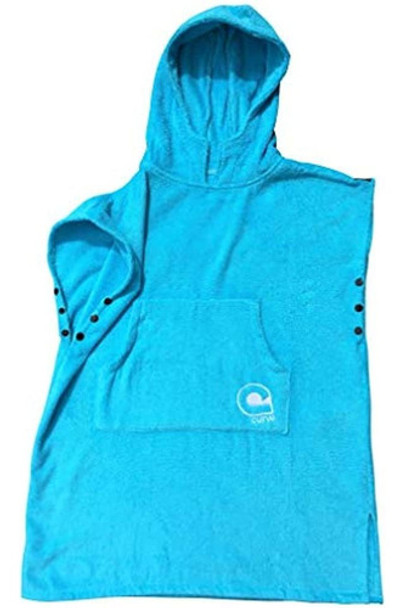 Toalla Con Capucha Para Niños Bata De Natación Poncho De Pla 0