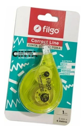 Corrector Filgo Line 6mt. X Unidad Sistema Seco 0