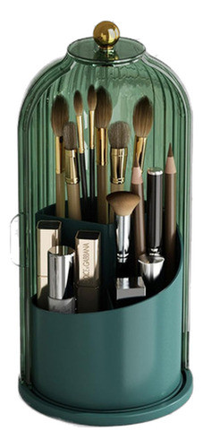 Organizador De Brochas De Maquillaje Verde Resistente Al Agu 0