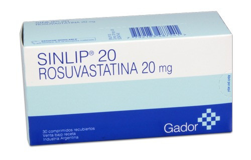 Sinlip  20 Mg  30 Comp 0