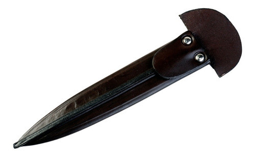 Vaina Para Cuchillo De Cuero Vaqueta Hoja Dagger 20 Cm 0