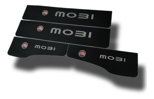 Protector Cubre Zocalos Carbono Fiat Mobi 0