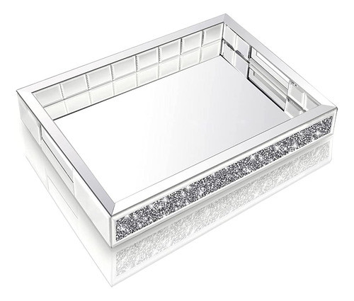 Wocred Mirror Jewelry Organizer Se Adapta A Dresser Bedroom, 0